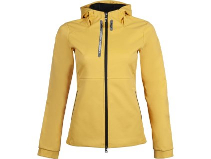 Softshellová bunda HKM Performance yellow