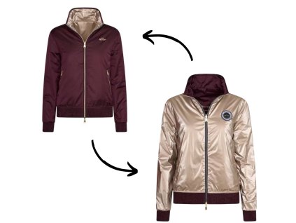 Oboustranný bomber HV Polo Beau berry