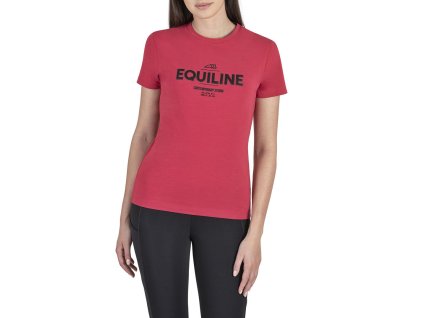 Tričko Equiline Chloec cherry red