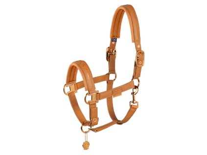 Ohlávka Eskadron faux leather PLT 23/24 cognac