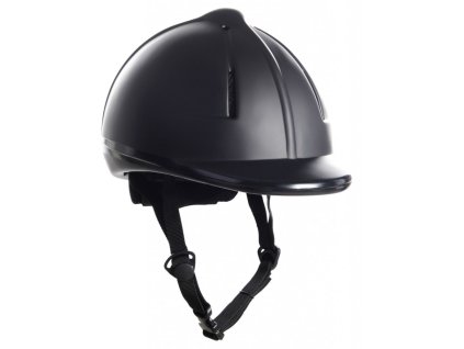 Jezdecká přilba HKM Easy plain black