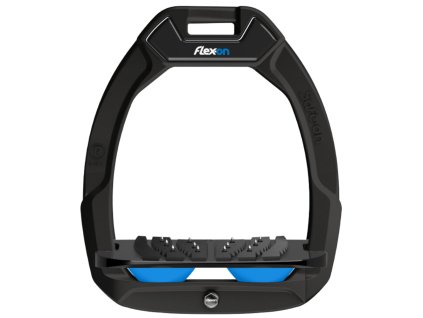 Třmeny bezpečnostní Flex-on SAFE-ON bodce black/light blue