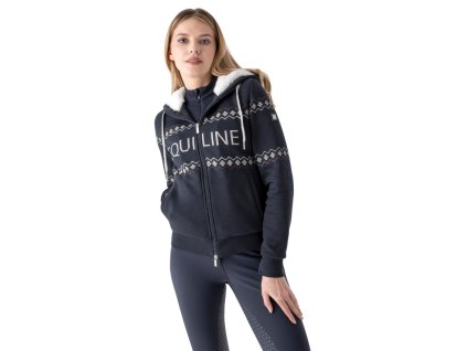 Mikina Equiline Vixy blue