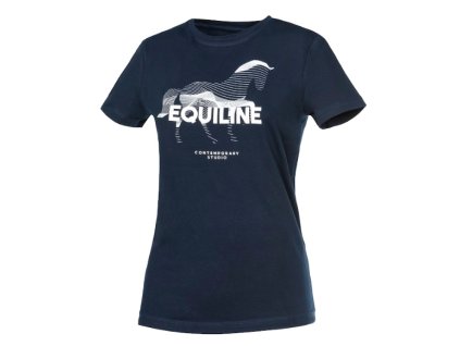 Tričko Equiline Cubby blue