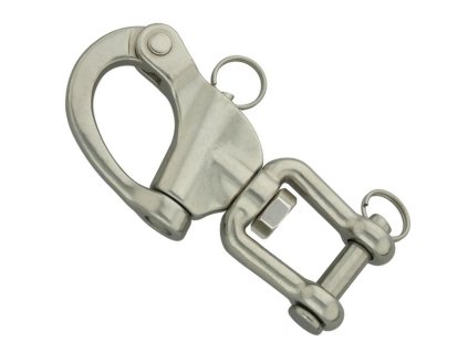 Odhazovací nerezová karabina 127mm/22Q