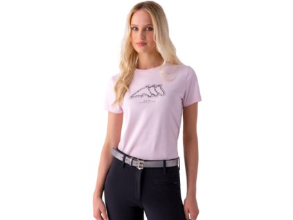 Tričko Equiline Giulig pale lilac
