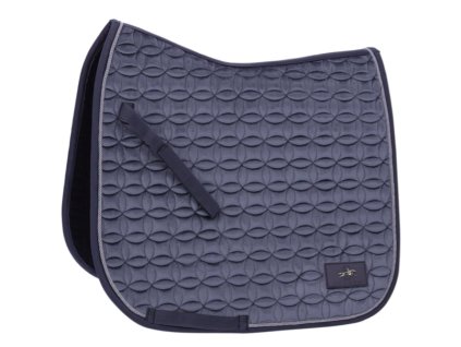Drezurní podsedlová dečka Schockemöhle Velvet Balance pad slate grey