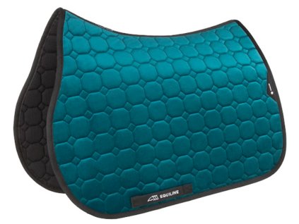 Podsedlová dečka EQUILINE Garog emerald VS