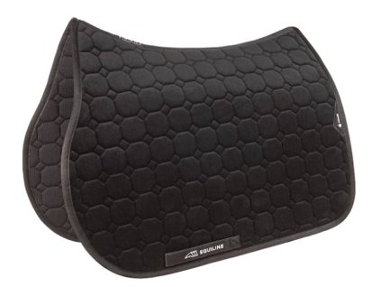 Podsedlová dečka EQUILINE Garog black VS