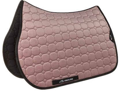 Podsedlová dečka EQUILINE Garog old rose VS