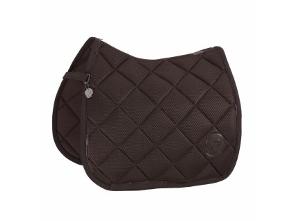 Drezurní podsedlová dečka Eskadron Mesh PL24 DL teak brown