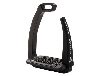 Třmeny Acavallo bezpečnostní Rel-X Easy total black