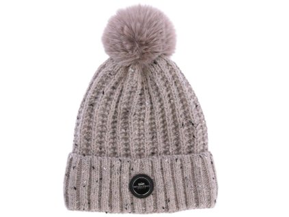 Čepice Schockemöhle Beanie melange cardamon