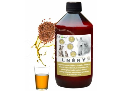 Lněný olej 1l DROMY