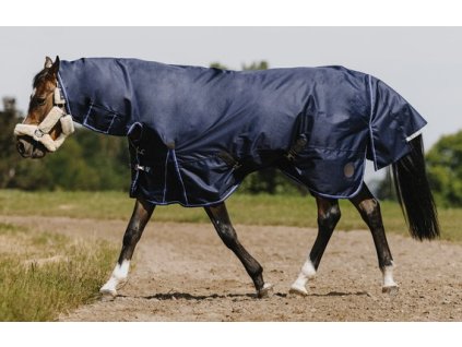 Venkovní zimní deka s krkem Classic 1200D 300g navy