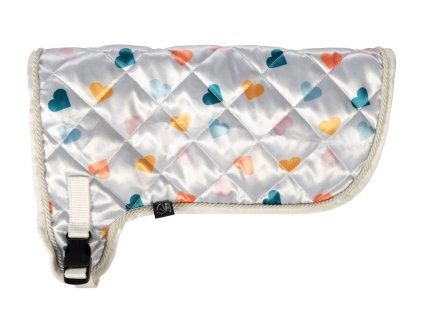Hobby horse deka white srdce