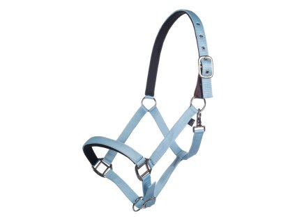 Ohlávka HKM Breakaway s bezpečnostní vložkou light blue
