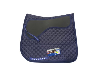Drezurní podsedlová dečka Kentaur s gelem, protiskluzová modrá