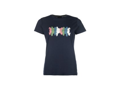 Tričko HKM Mirror blue