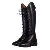 Dětské vysoké jezdecké boty HKM Glam black
