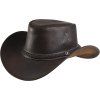 Westernový klobouk kožený Randol´s Style hnědý