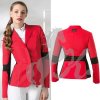 Dámské závodní sako Equiline Cinzia Red