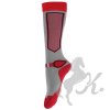Unisex podkolenky Equiline Gus Grey-Red