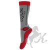 Unisex podkolenky Equiline Gus Grey-Red
