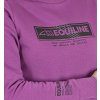 Mikina EQUILINE Cicelyc purple