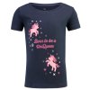 Dětské tričko IMP Unicorn sparkle navy