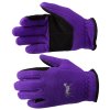 Dětské zimní rukavice Horze fleece fialové