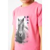 Dětské tričko HORZE Doli pink
