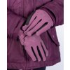 Dětské zimní rukavice HKM lilac