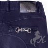 Rajtky Equiline Giorgia half grip denim