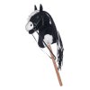Hobby horse HKM black/white