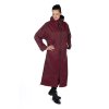 Extradlouhý nepromokavý teplý kabát HKM Julie bordeaux