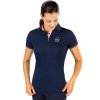 Tričko HKM Classic polo deep blue