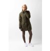 Vyhřívaný kabát HORZE Jadine Olive green