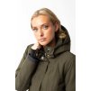 Vyhřívaný kabát HORZE Jadine Olive green