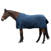 Nepromokavá deka s fleece HKM Chester deep blue