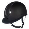 Přilba HKM Illusion deep black/shiny silver