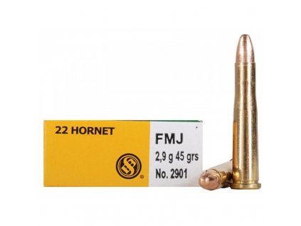 2923 22 hornet s b fmj 2 9g