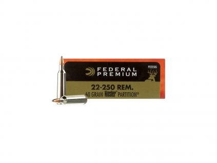 9304 22 250rem federal premium nosler partition 60gr 3 89g p22250g