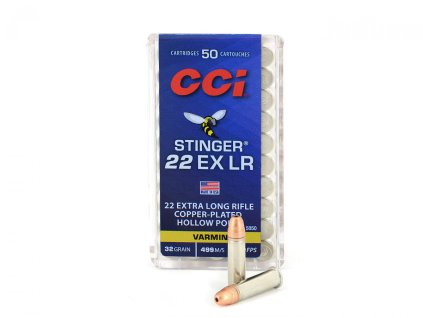 9034 22exlr cci stinger 32gr 2 07g copper pated hp 50 ks 5050