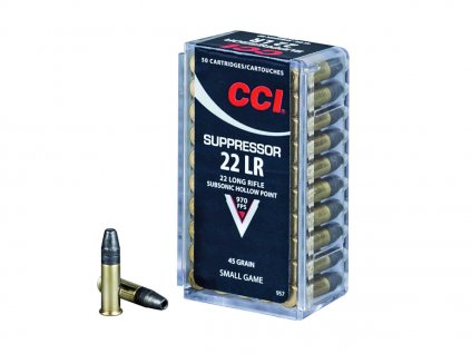 9046 22lr cci suppressor 45gr 2 92g lhp 50 ks 957