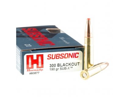 9571 300 aac hornady subsonic 190gr 12 3g sub x