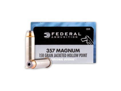 9412 357mag federal personal defense 158gr 10 24g jhp