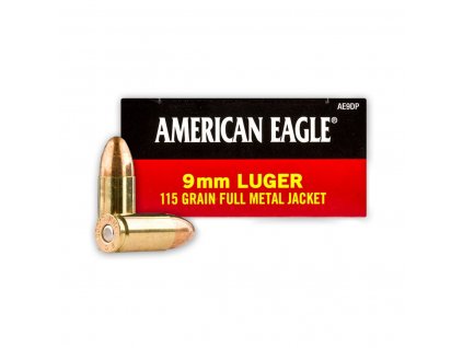 5659 9mm luger american eagle 115gr 7 45g fmj ae9dp