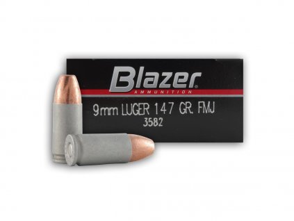 5671 9mm luger blazer 147gr 9 53g fmj