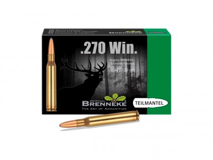 3145 brenneke 270win teilmantel 8 4g